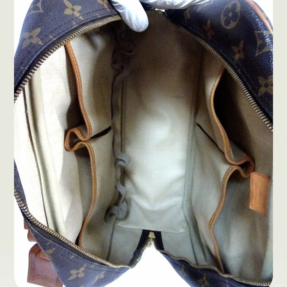 Auth LOUIS VUITTON Deauville Weekend Duffel Bowler - Picture 11 of 15